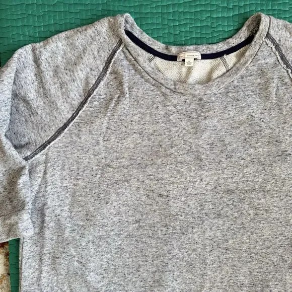 Vintage Y2K Gap Women's XL Gray Sweater Sweatshirt Dress Coastal Preppy Casual - Picture 7 of 14